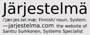 http://jarjestelma.com